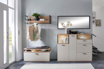 Basset-Foyer von IDEAL Möbel - Garderobe in Modern White