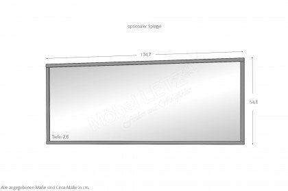 Basset-Foyer von IDEAL Möbel - Garderobe in Modern White
