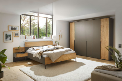 Bardolino von Wiemann - Schlafzimmer havanna - Riffholz massiv