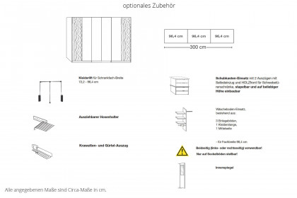 Bardolino von Wiemann - Schlafzimmer havanna - Riffholz massiv