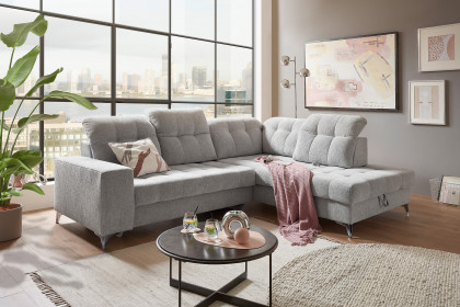 Varadero von ED-Lifestyle - Eckcouch rechts light-grey