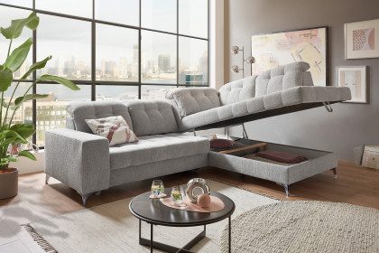Varadero von ED-Lifestyle - Eckcouch rechts light-grey