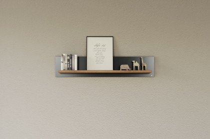 York von set one by Musterring - Wandboard 41 anthrazit und Eiche