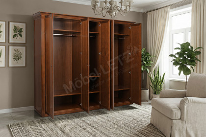 Maisonette von Wehrsdorfer - Garderobenschrank in Cognac Antik