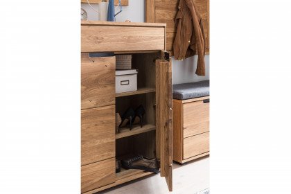 Lola-Foyer von Elfo Möbel - Garderobenset in Eiche geölt