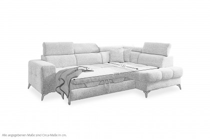 Gobi von Benformato - Eckcouch hellgrau