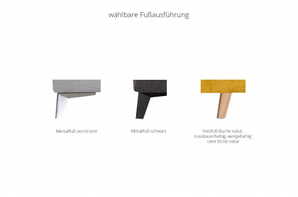 Tove von Restyl - Schlafsofa mit Armteilverstellung beidseitig