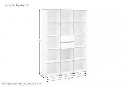 Memphis-Office von Innostyle - Büroset mit höhenverstellbarem Eckschreibtisch