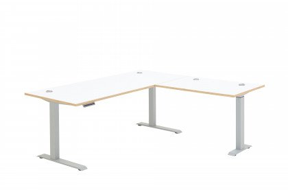 Memphis-Office von Innostyle - Büroset mit höhenverstellbarem Eckschreibtisch