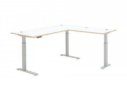 Memphis-Office von Innostyle - Büroset mit höhenverstellbarem Eckschreibtisch