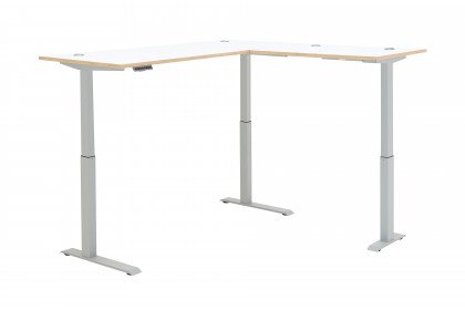 Memphis-Office von Innostyle - Büroset mit höhenverstellbarem Eckschreibtisch