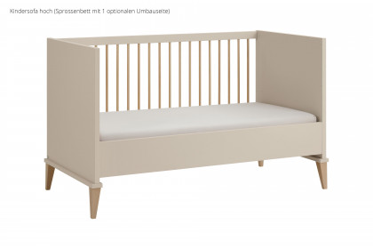 Jonte von Paidi - Babyzimmer-Set cashmere-beige - Stripy-Light-Oak