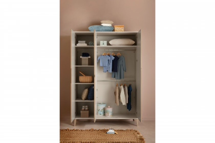 Jonte von Paidi - Babyzimmer-Set cashmere-beige - Stripy-Light-Oak