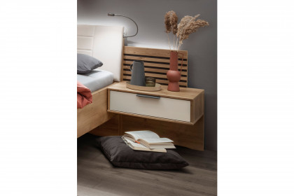 Ancona von Wiemann - Schlafzimmer 4-teilig Bianco-Eiche - champagner