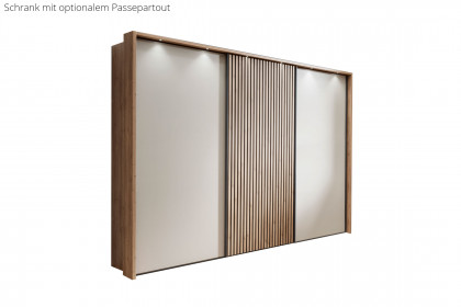 Ancona von Wiemann - Schlafzimmer 4-teilig Bianco-Eiche - champagner