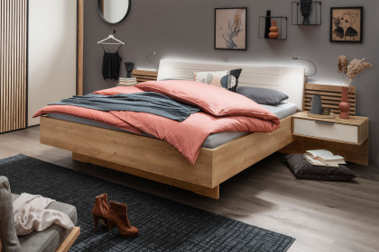 Ancona von Wiemann - Schlafzimmer 4-teilig Bianco-Eiche - champagner