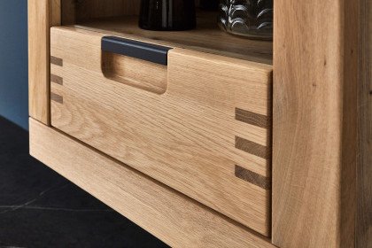 Esberg von IDEAL Möbel - Wohnwand Eiche/ Schieferoptik