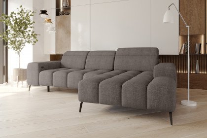 Kaya von BASTI dein Sofa - Eckcouch rechts grau