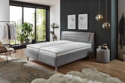 OC-PB21098 von Oschmann - Polsterbett 180 KT 0863 silber