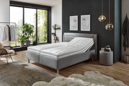 OC-PB21098 von Oschmann - Polsterbett 180 KT 0863 silber