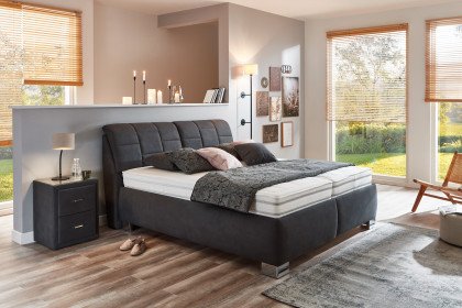 OC-PB21098 von Oschmann - Polsterbett 180 KT 0864 anthrazit