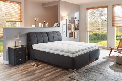 OC-PB21098 von Oschmann - Polsterbett 180 KT 0864 anthrazit