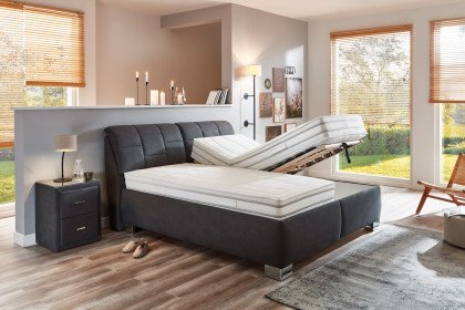 OC-PB21098 von Oschmann - Polsterbett 180 KT 0864 anthrazit