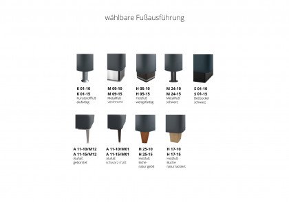 OC-PB21098 von Oschmann - Polsterbett 180 KT 0864 anthrazit