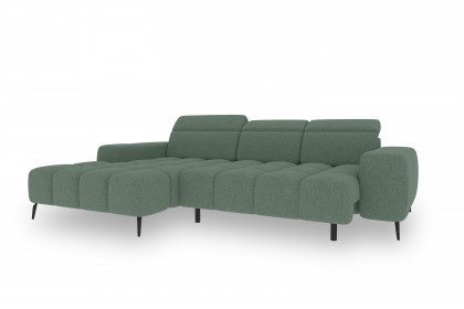 Kaya von BASTI dein Sofa - Sofagarnitur links grün