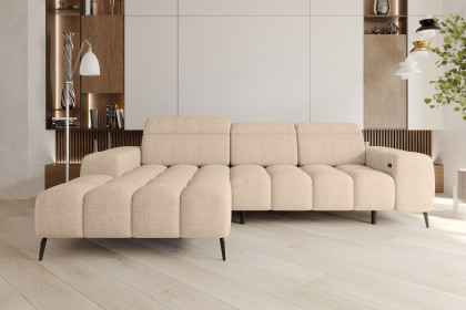 PG-LE-01 von BASTI dein Sofa - Sofagarnitur links beige