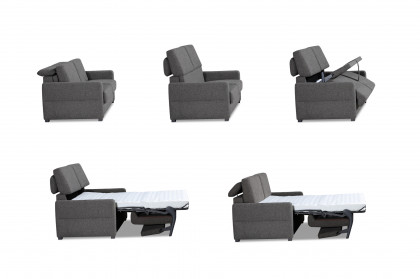 Sofia von Restyl - Schlafsofa anthrazit