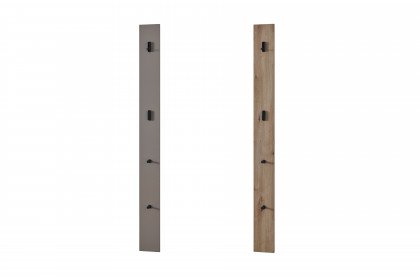 Grado-Foyer von IDEAL Möbel - Garderobe in Eiche Artisan/ Basalt