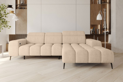 PG-LE-01 von BASTI dein Sofa - Sofagarnitur rechts beige