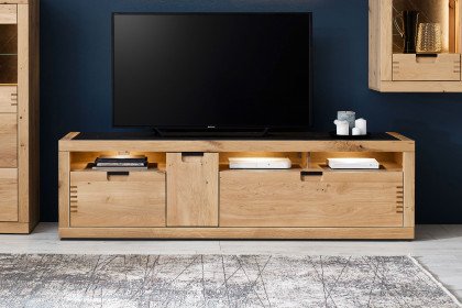 Esberg von IDEAL Möbel - Lowboard Eiche/ Schieferoptik