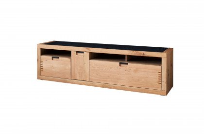 Esberg von IDEAL Möbel - Lowboard Eiche/ Schieferoptik