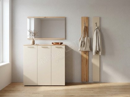Faro-Foyer von Wittenbreder - Garderobenset in Beige/ Wildbuche