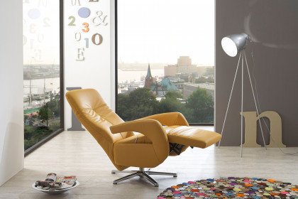 Choice Style von Polsteria - Funktionssessel curry