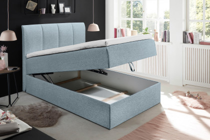 Granada von ED-Lifestyle - Polsterbett 120 pastellblau
