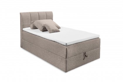 Granada von ED-Lifestyle - Polsterbett 120 schlamm