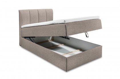 Granada von ED-Lifestyle - Polsterbett 120 schlamm