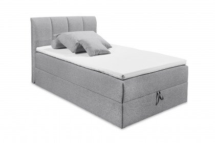 Granada von ED-Lifestyle - Polsterbett 140 grau