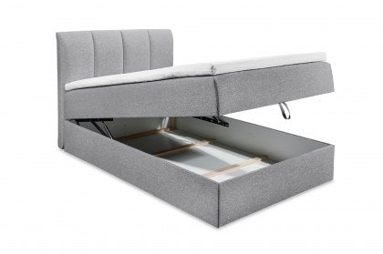 Granada von ED-Lifestyle - Polsterbett 140 grau