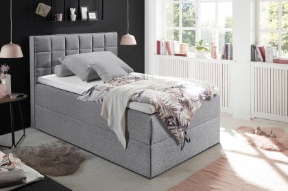 Alaska-Dream von ED-Lifestyle - Polsterbett 120 grau