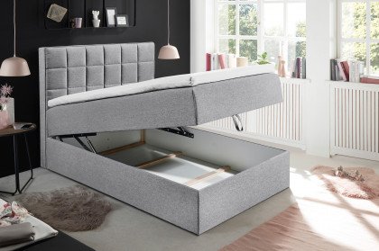 Alaska-Dream von ED-Lifestyle - Polsterbett 120 grau