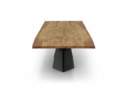 Alcedo von Nouvion - Esszimmertisch mit Waldkanten-Profil