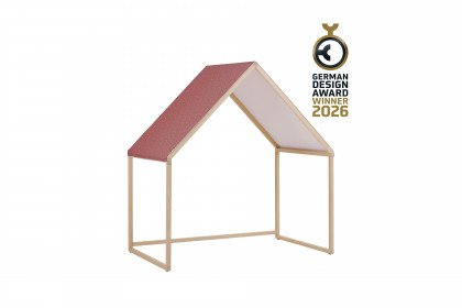 Little PAIDI House von Paidi - Baldachin mit Zeltdach Little Dottie red berry