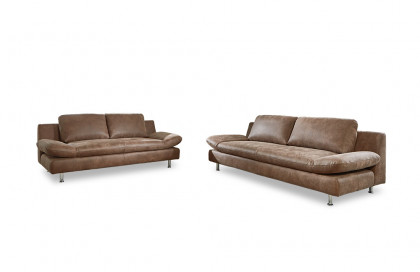 Modell 322 von Sofa-Team - Polster-Duo braun