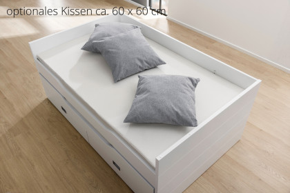 Jonte von Paidi - Komfort-Einzelbett 120x200 cm beige - Buche massiv