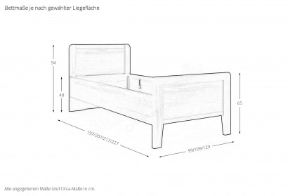 Mainau von Wiemann - Senioren-Schlafzimmer Polar-Lärche
