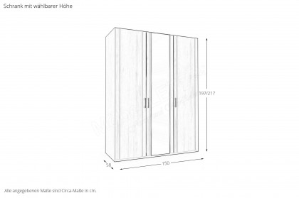 Mainau von Wiemann - Senioren-Schlafzimmer Polar-Lärche
